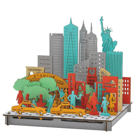 New York Paper Craft Model