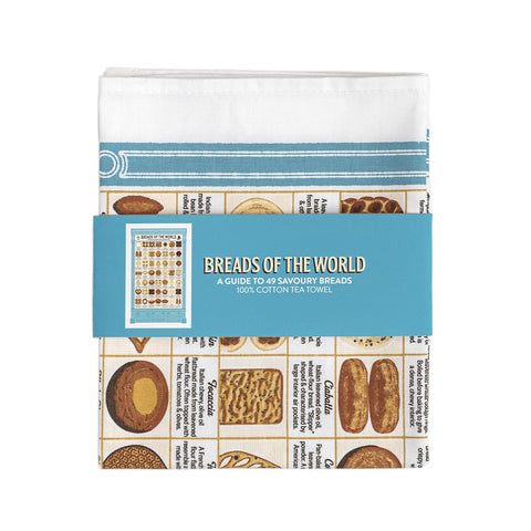 Breads of the World Tea Towel