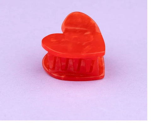 Mini Heart Hair Claw