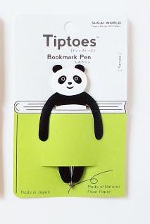 Tiptoes Bookmark Pen (Panda)