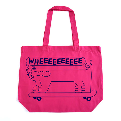 YUK FUN Long Dog Tote Bag