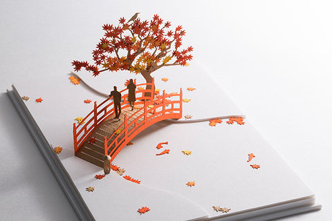 Architectural Model Fall Foliage