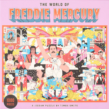 The World of Freddie Mercury A Jigsaw Puzzle