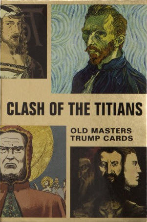 Clash of the Titians: Old Masters Trump Card Game
