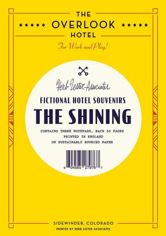 Overlook Hotel The Shining Notepads