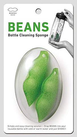 Bottle Cleaning Sponge Beans
