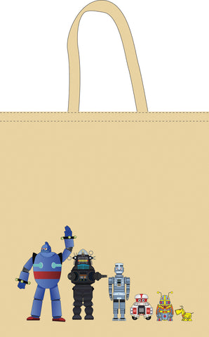 The Space Series: Robots Tote Bag By Federico Babina