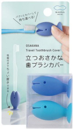 Osakana Travel Toothbrush Covers